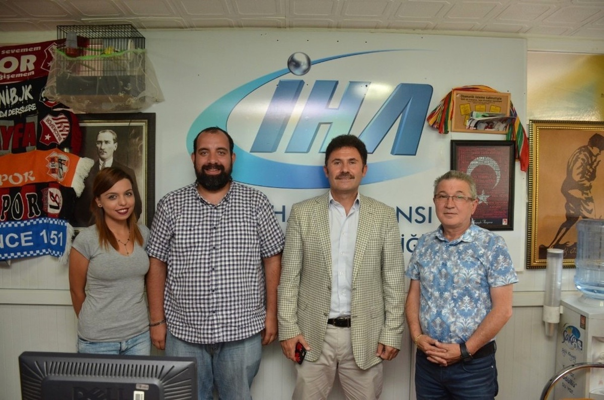 İl Sağlık Müdüründen İha\'ya Ziyaret