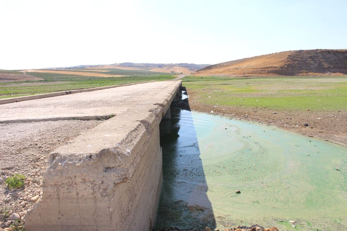 Kuruyan Barajdaki Eski Köprü Ortaya Çıktı