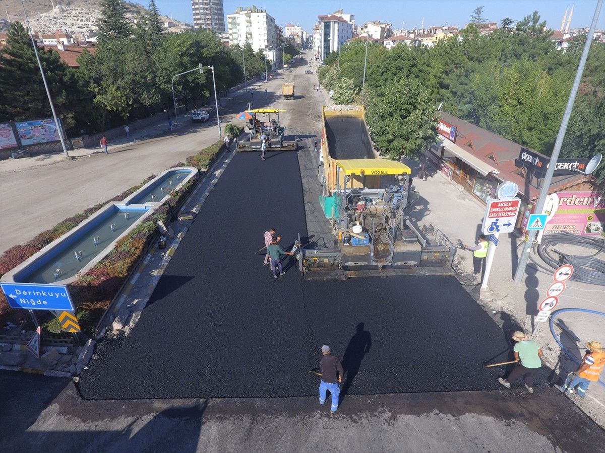 Nevşehir\'de Altyapı Çalışmaları