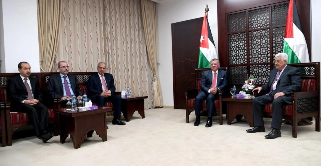 Ürdün Kralı Abdullah ve Filistin Devlet Başkanı Abbas Bir Araya Geldi