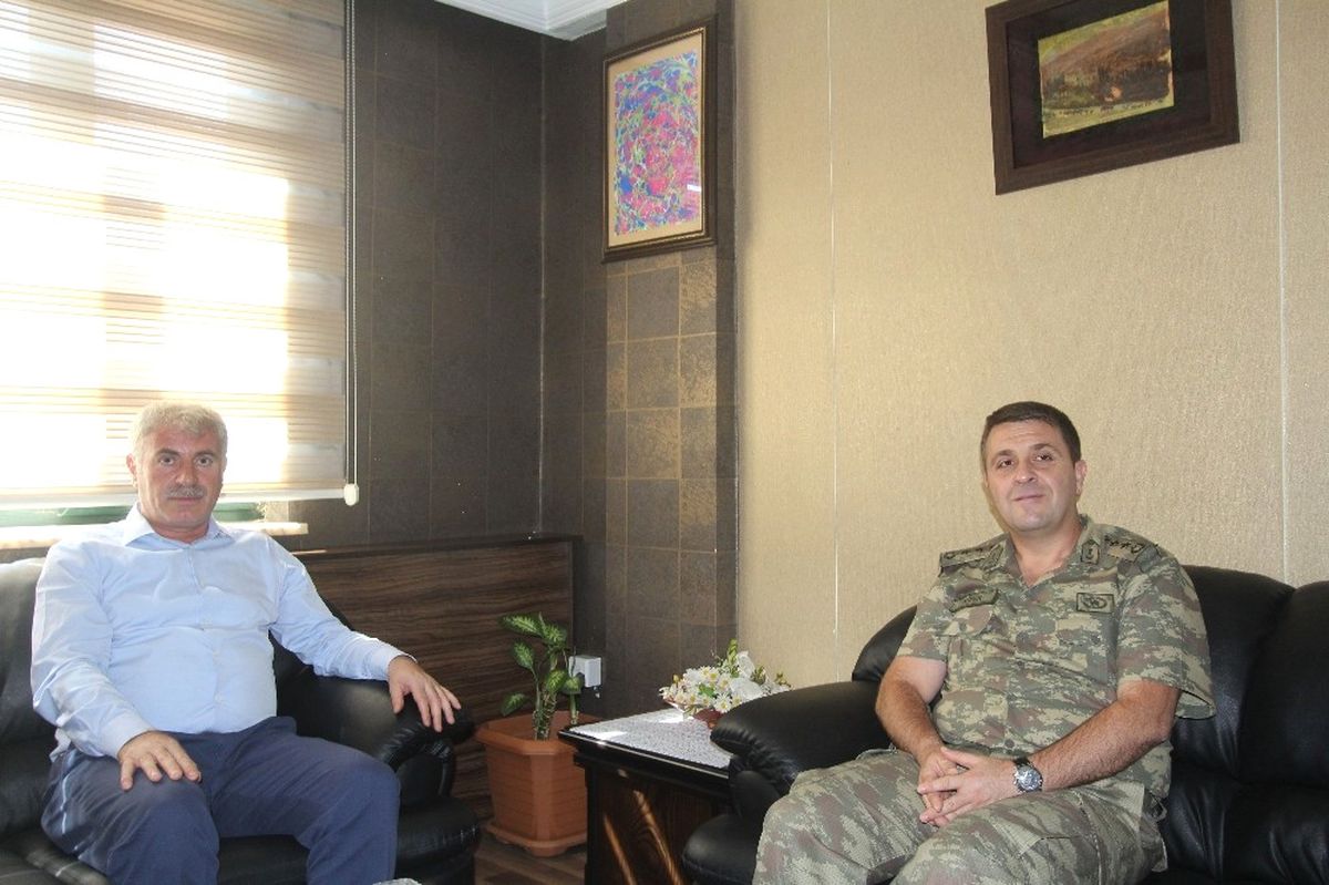 Yeni İl Jandarma Komutanı Kiper, Bayburt Belediye Başkanlığı\'nda