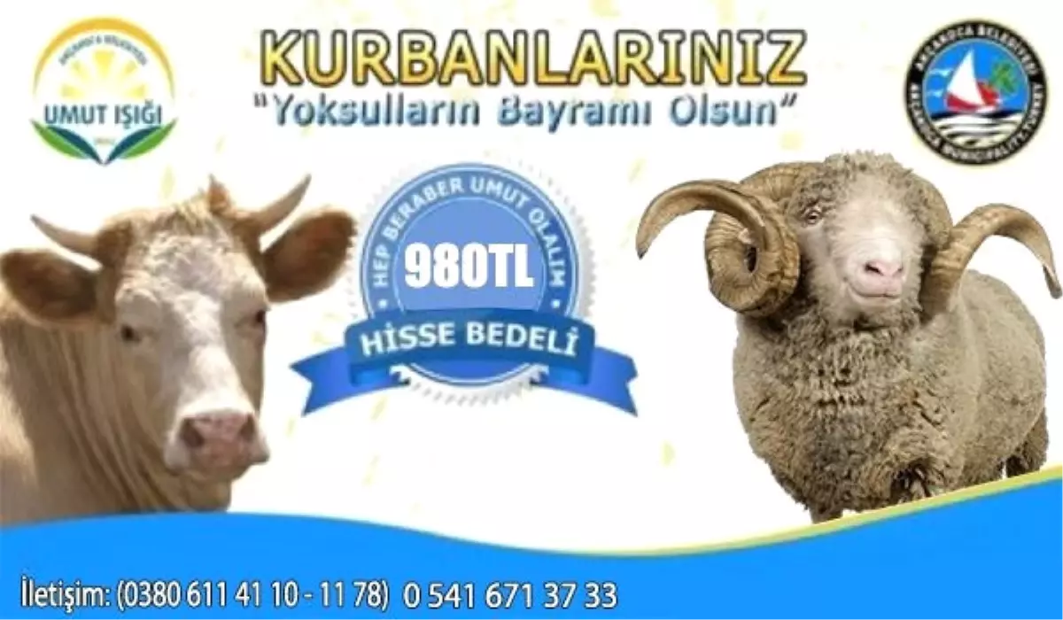 Akçakoca Belediyesinden Kurban Kesimi