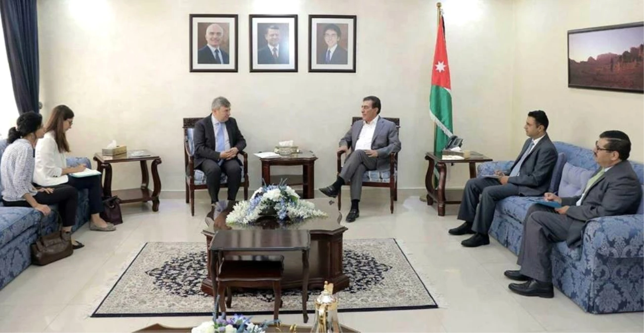 Amman Büyükelçisi Karagöz, Tarawneh ile Görüştü