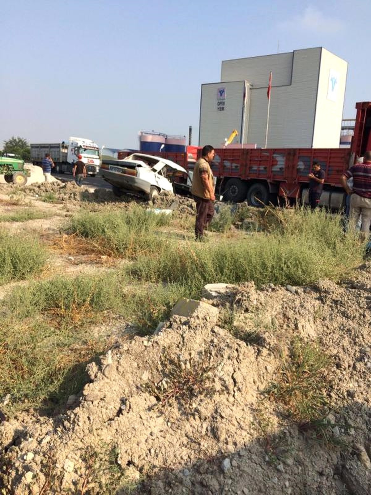 Arızalanan Motosikletini Tamir Ederken Otomobilin Çarptığı Genç Öldü