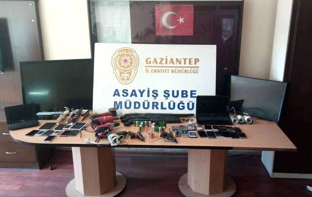 Gaziantep Polisi Hırsızlara Göz Açtırmıyor
