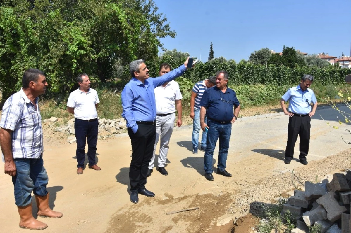 Nazilli Belediyesi Çalışmalarına Yıldıztepe Mahallesinde Devam Ediyor