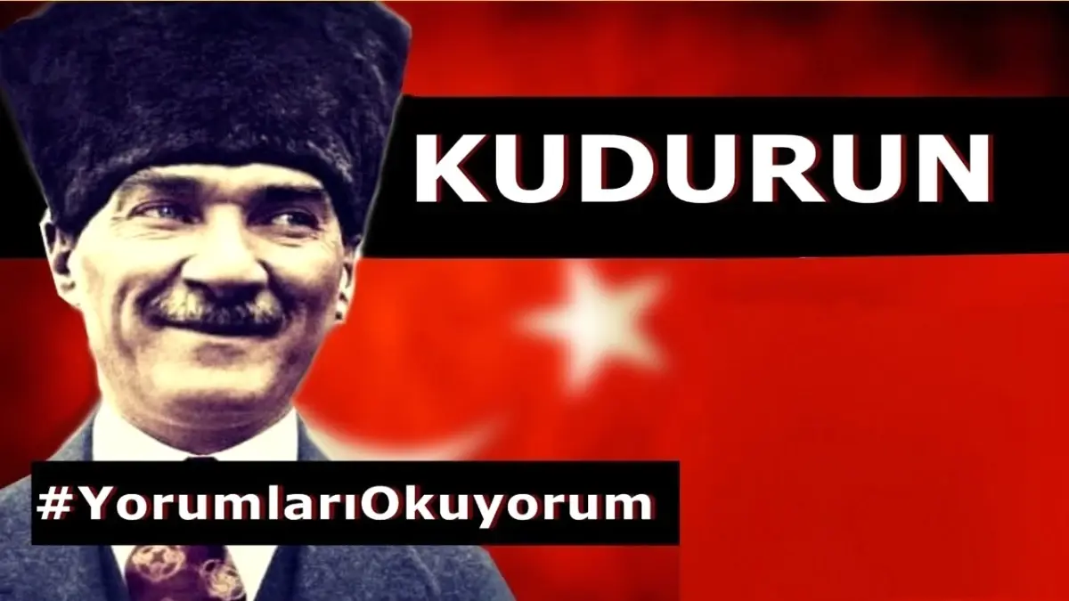 Atatürk'e Saldıranlara Özel Video "kudurun" #yorumlarıokuyorum