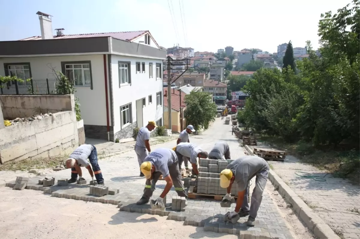 Bağlık Caddesi Kilitli Parke ile Yenileniyor