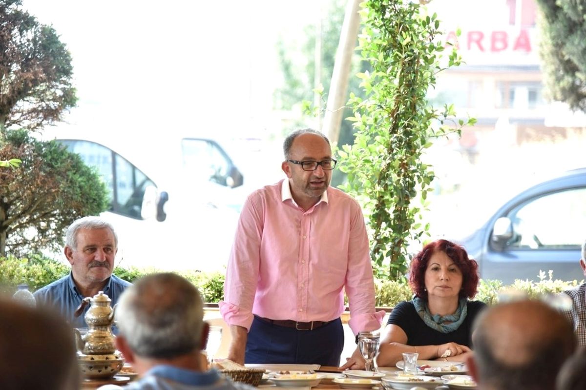 Başkan Üzülmez Muhtarlar ile Bir Araya Geldi