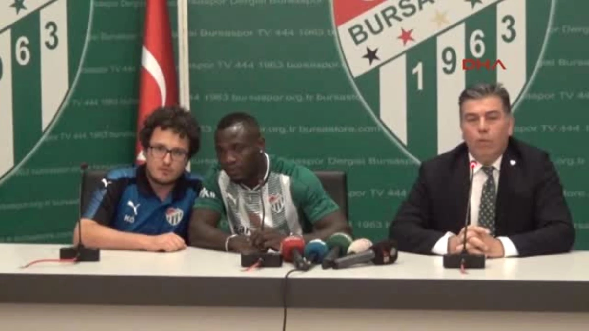 Bursaspor, Dzon Delarge ile Sözleşme İmzaladı