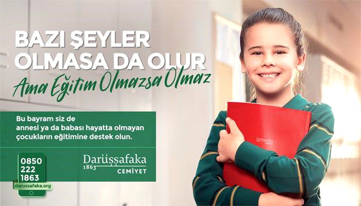 Darüşşafaka\'dan Eğitime Destek Çağrısı