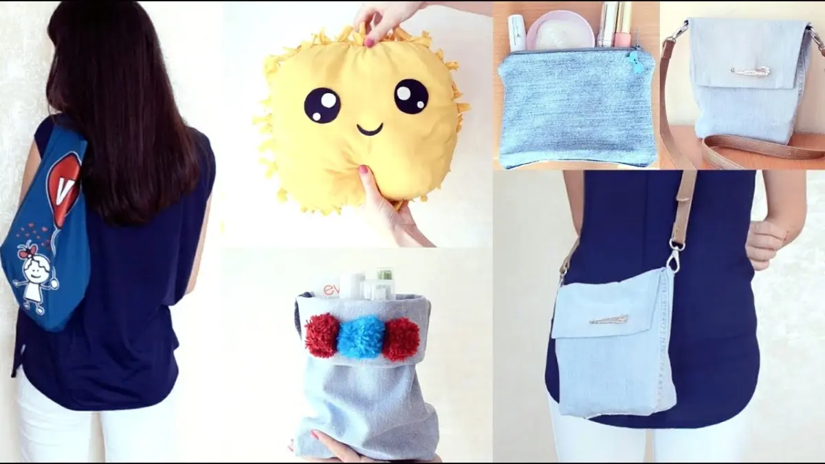 Eski Eşyalara Yeni Hayat! 5 Mükemmel Fikir! | 5 Cool Things To Make From Old Clothes