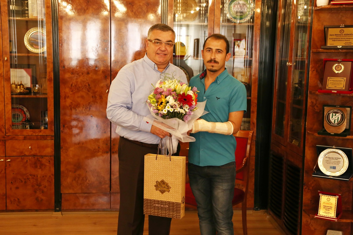 Gazi Sezer Özdere\'den Kesimoğlu\'na Ziyaret