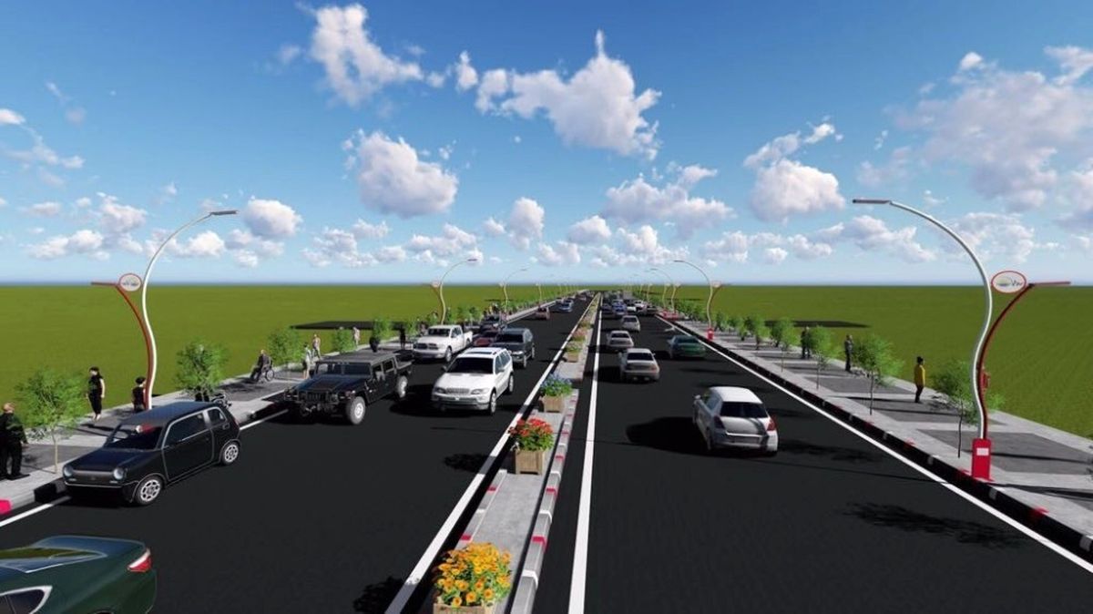İki Nisan Caddesi Yenileniyor