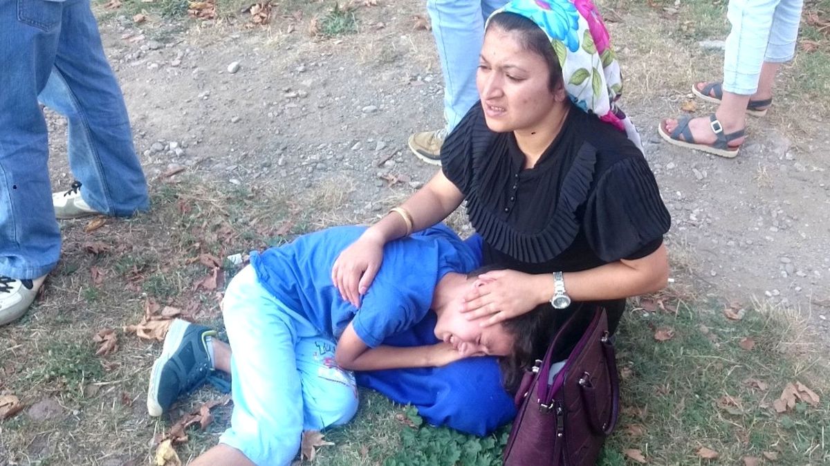 Kale Surlarından Düşen Çocuk Yaralandı