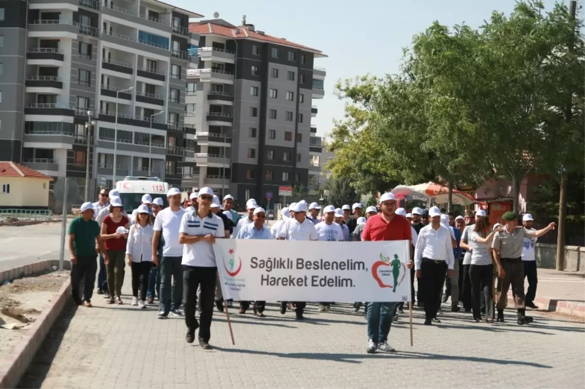 Kulu\'da Sağlık Yürüyüşü Düzenlendi