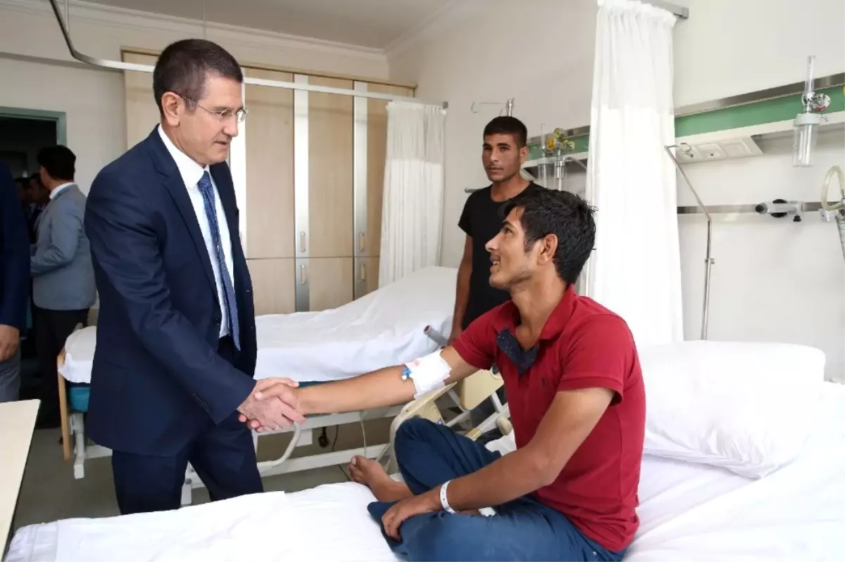 Milli Savunma Bakanı Nurettin Canikli Gazileri Ziyaret Etti