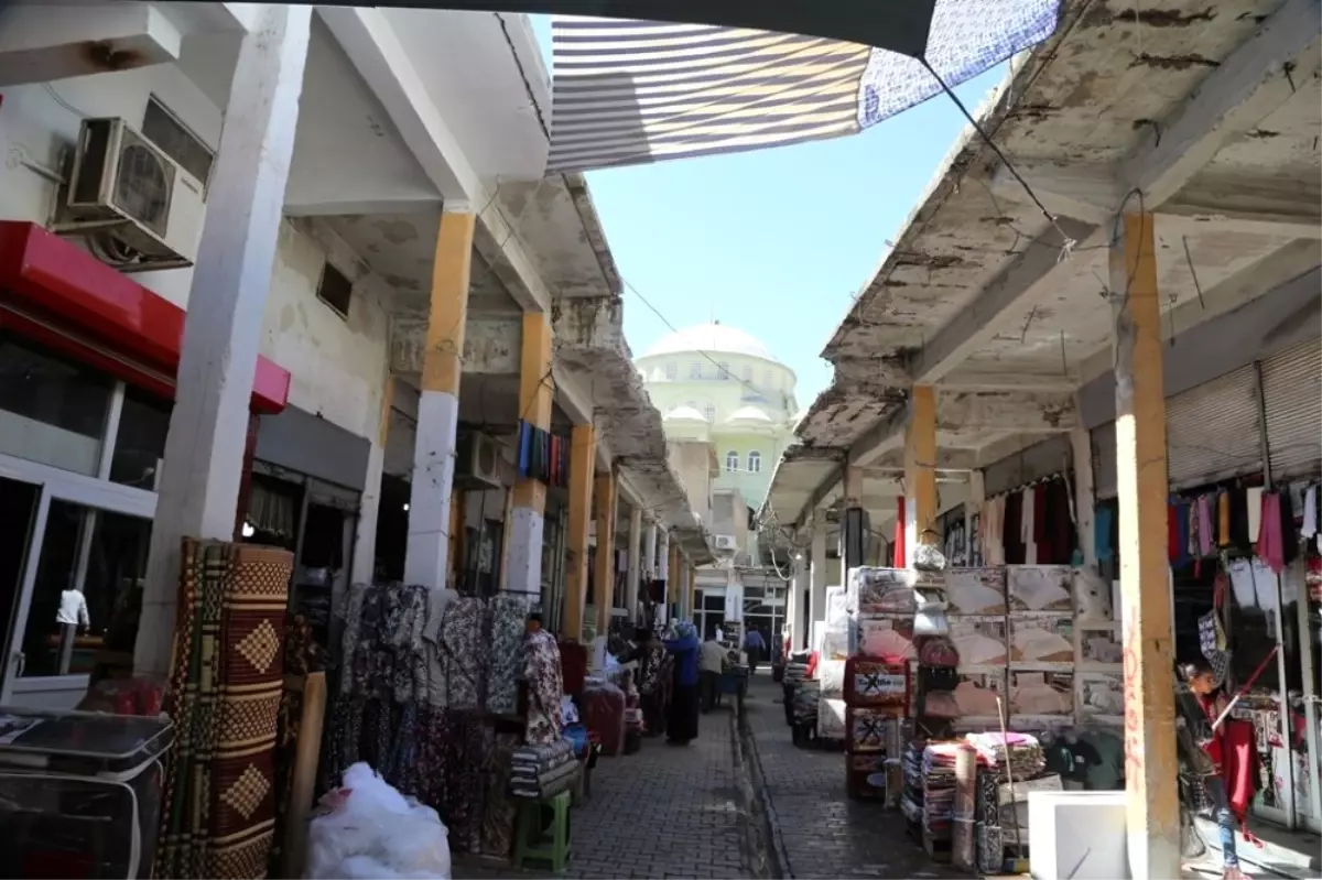 Tarihi Cizre Çarşısı Yenileniyor