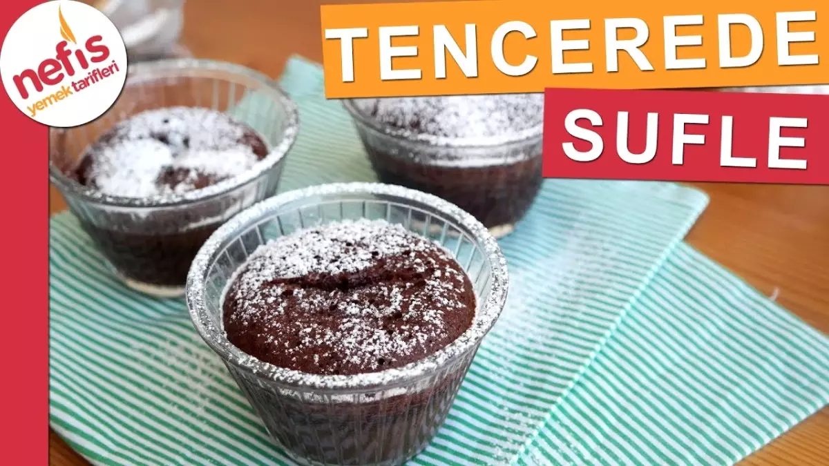 Tencerede Çikolatalı Sufle Yapımı - 10 Dakikada Sufleniz Hazır : )