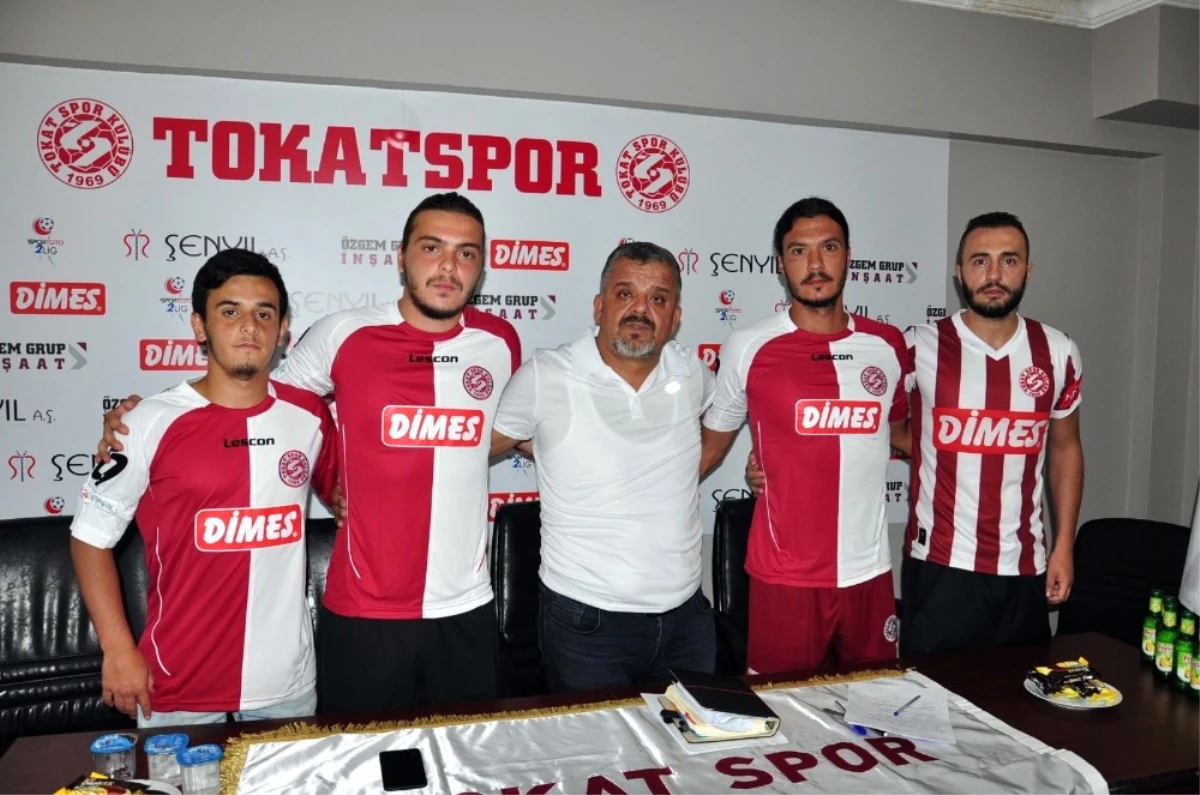 Tokatspor 8 Futbolcu ile Sözleşmeye İmzaladı