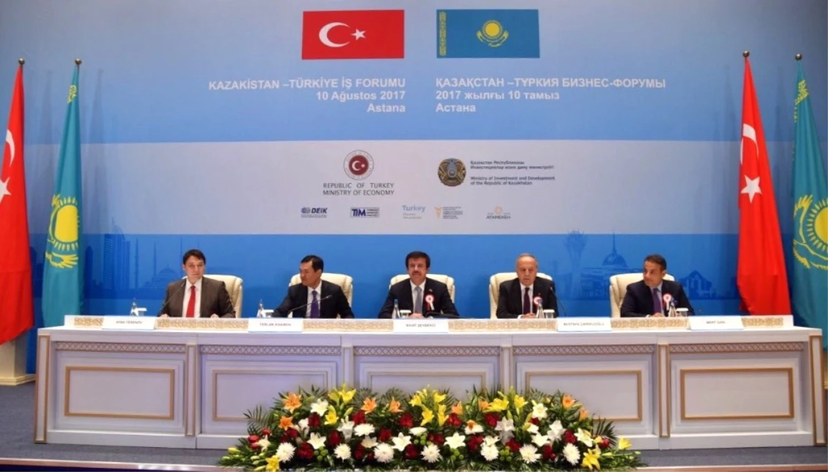 Zeybekci, "21\'nci Yüzyıl Türk ve Kazak Yüzyılı Olacaktır"