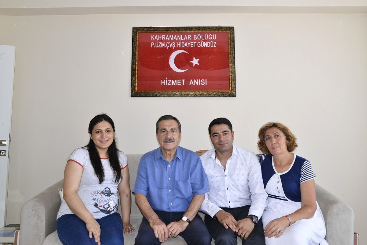 Başkan Ataç\'tan Gazi Gündüz\'e Ziyaret