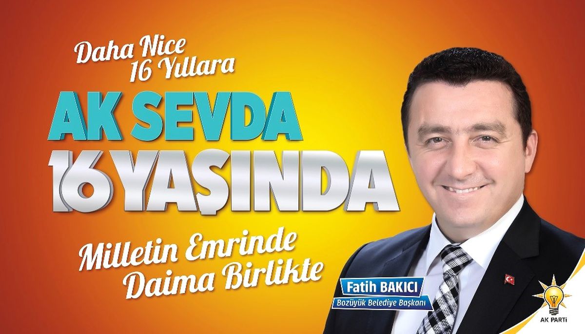 Başkan Bakıcı\'dan 16. Yıl Kutlama Mesajı