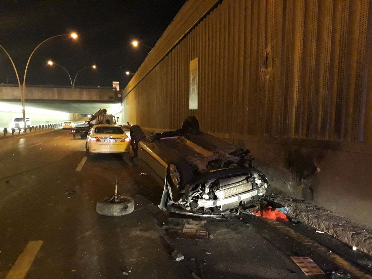 Başkent\'te Trafik Kazası: 2 Yaralı
