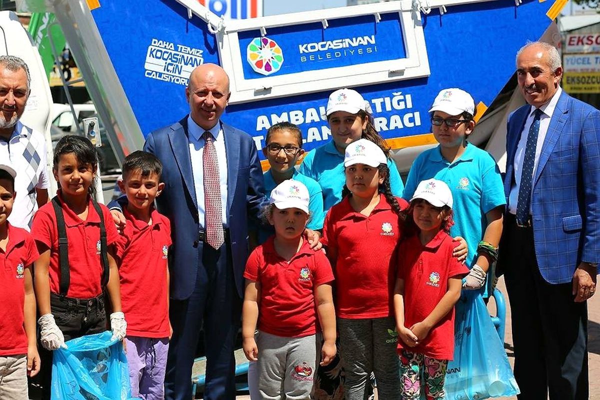 Çevre Dostu Kocasinan, Geri Dönüşüm Çalışmalarına Bir Yenisini Ekledi