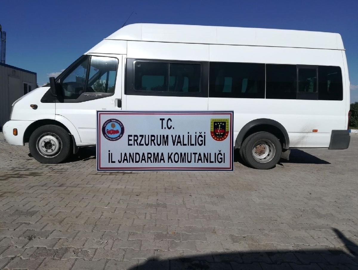 Erzurum\'da Yabancı Uyruklu 18 Göçmen Yakalandı