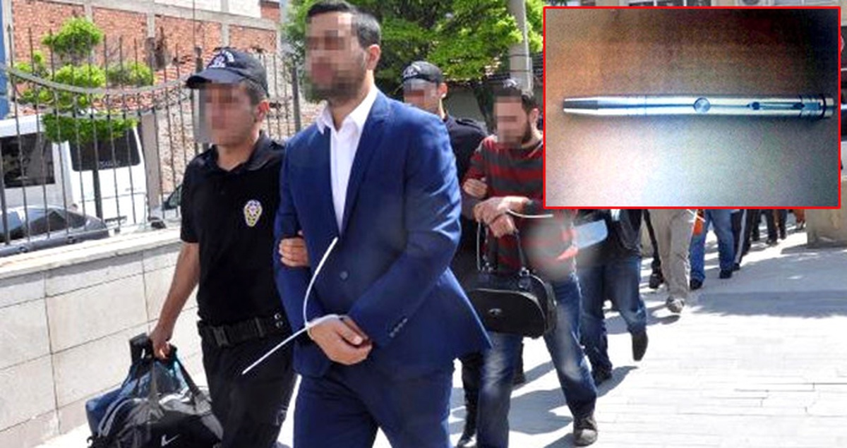 FETÖ Sanığının Evinde Kalem Şeklinde Suikast Silahı Bulundu