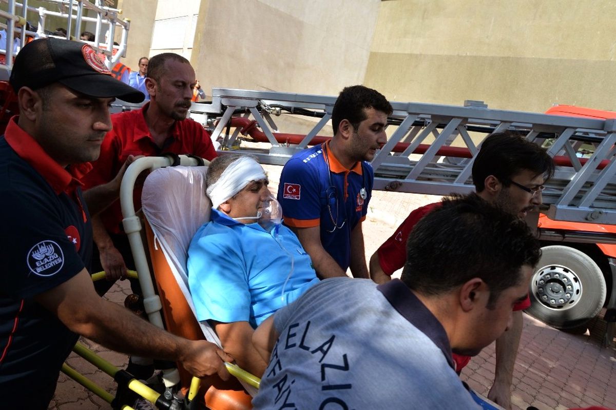 Fü Hastanesinde Yangın ve Deprem Tatbikatı