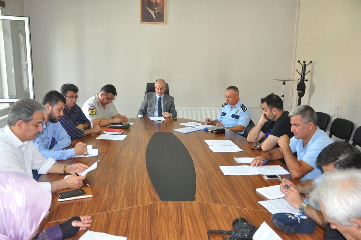 İlçe Spor Güvenlik Kurulu Toplantısı Yapıldı