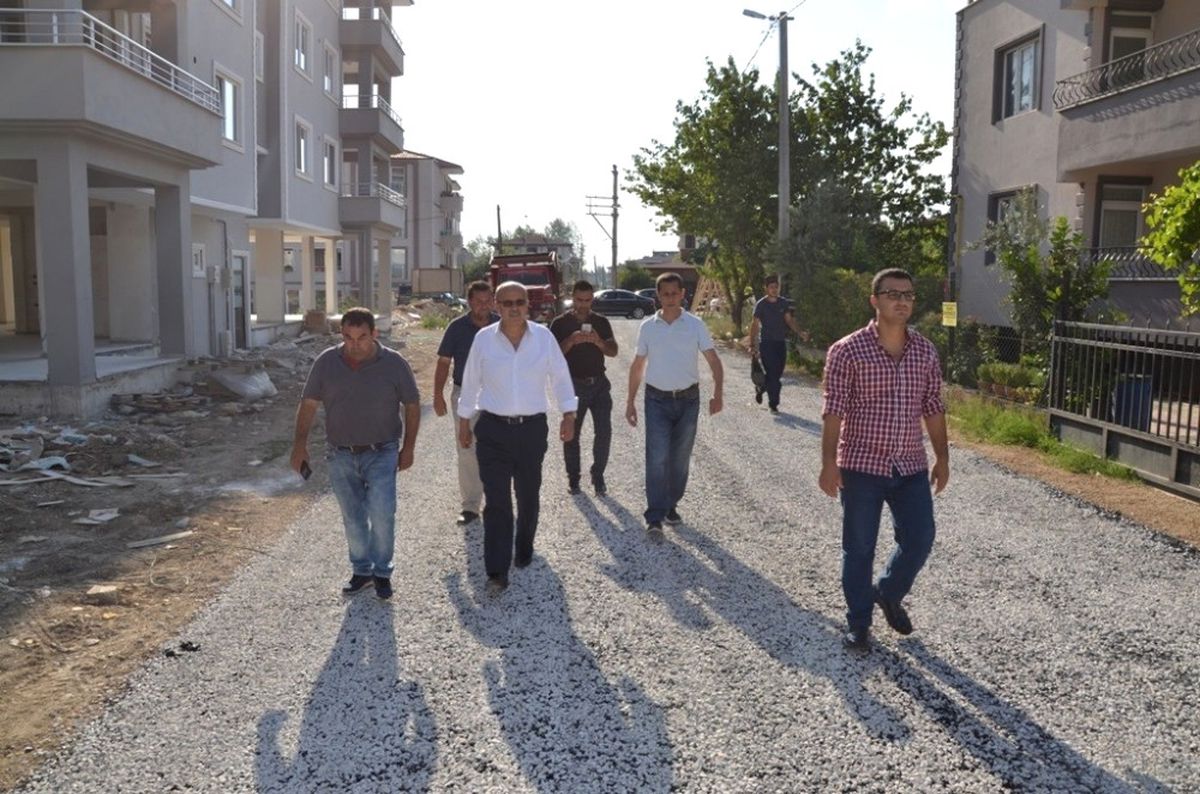 İznik\'te Yol Hamlesi