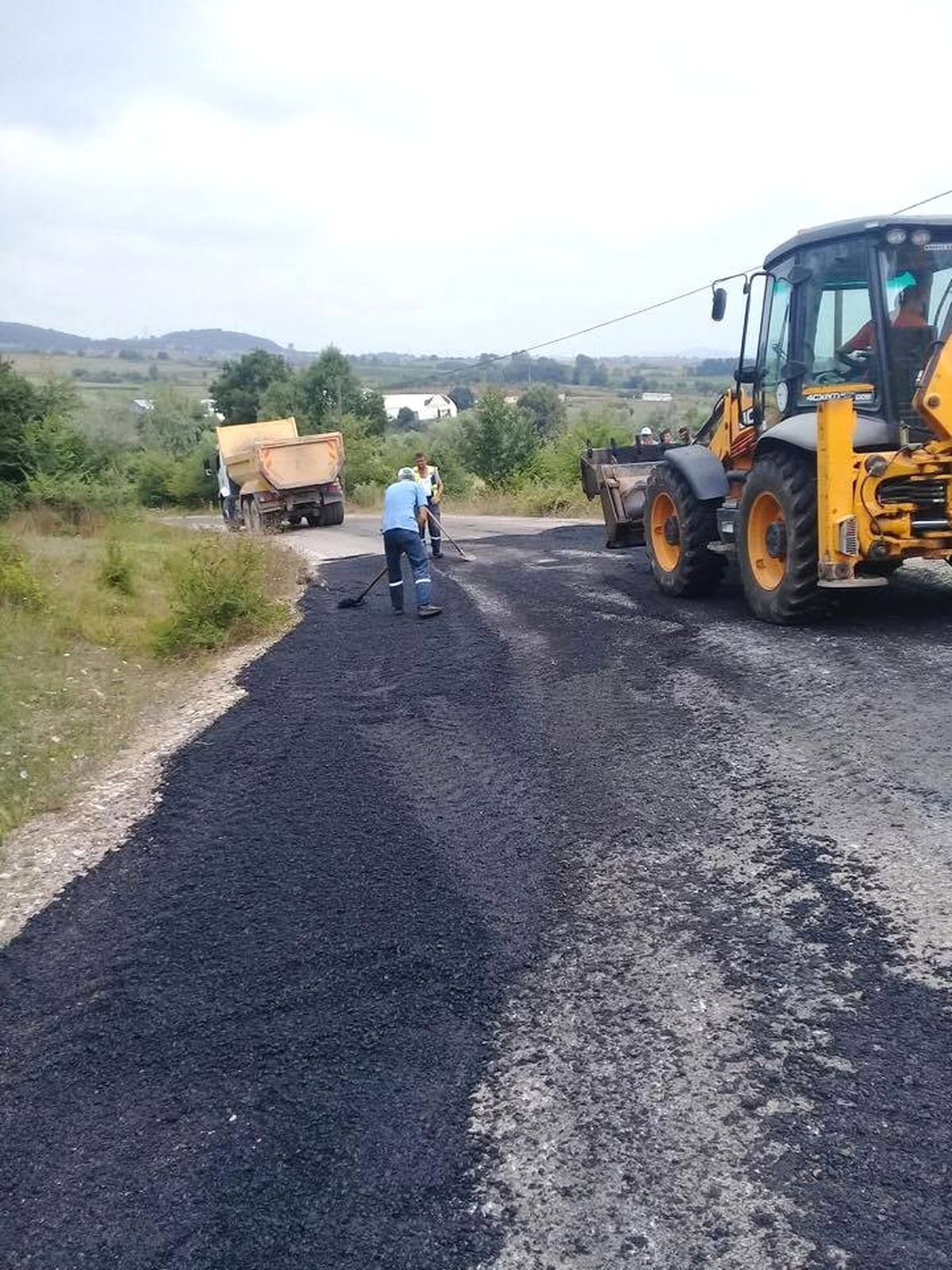 Körfez\'de Asfalt Seferberliği Sürüyor