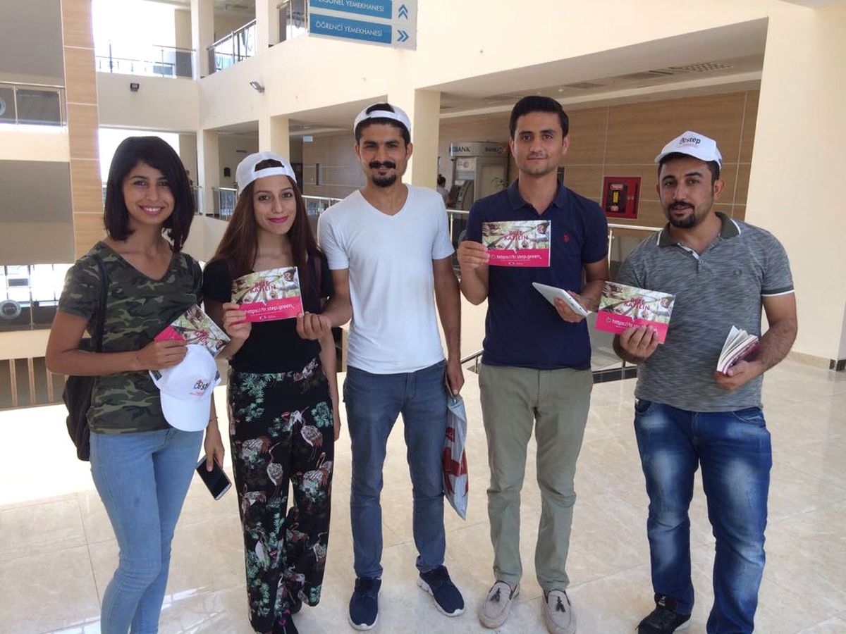 MKÜ Öğrencilerine Step Green Projesi Tanıtıldı