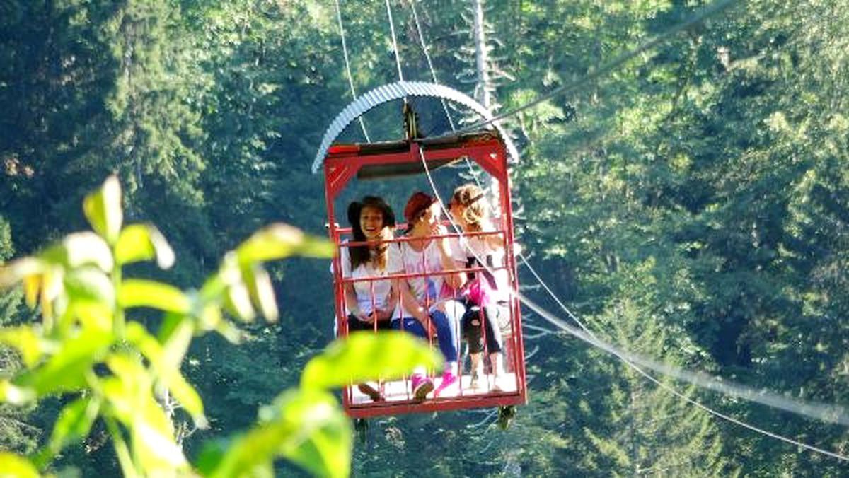 Rize\'deki Sıra Dışı Tesise 500 Metrelik Teleferikle Ulaşılıyor