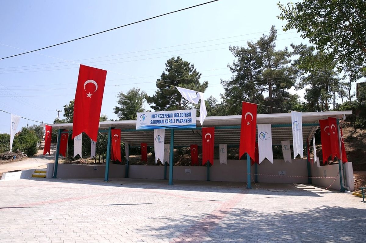 Saruhan Kapalı Pazaryeri Açılıyor