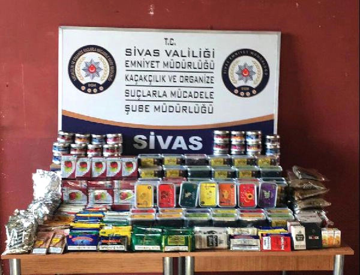 Sivas\'ta Kaçak Tütün Operasyonu