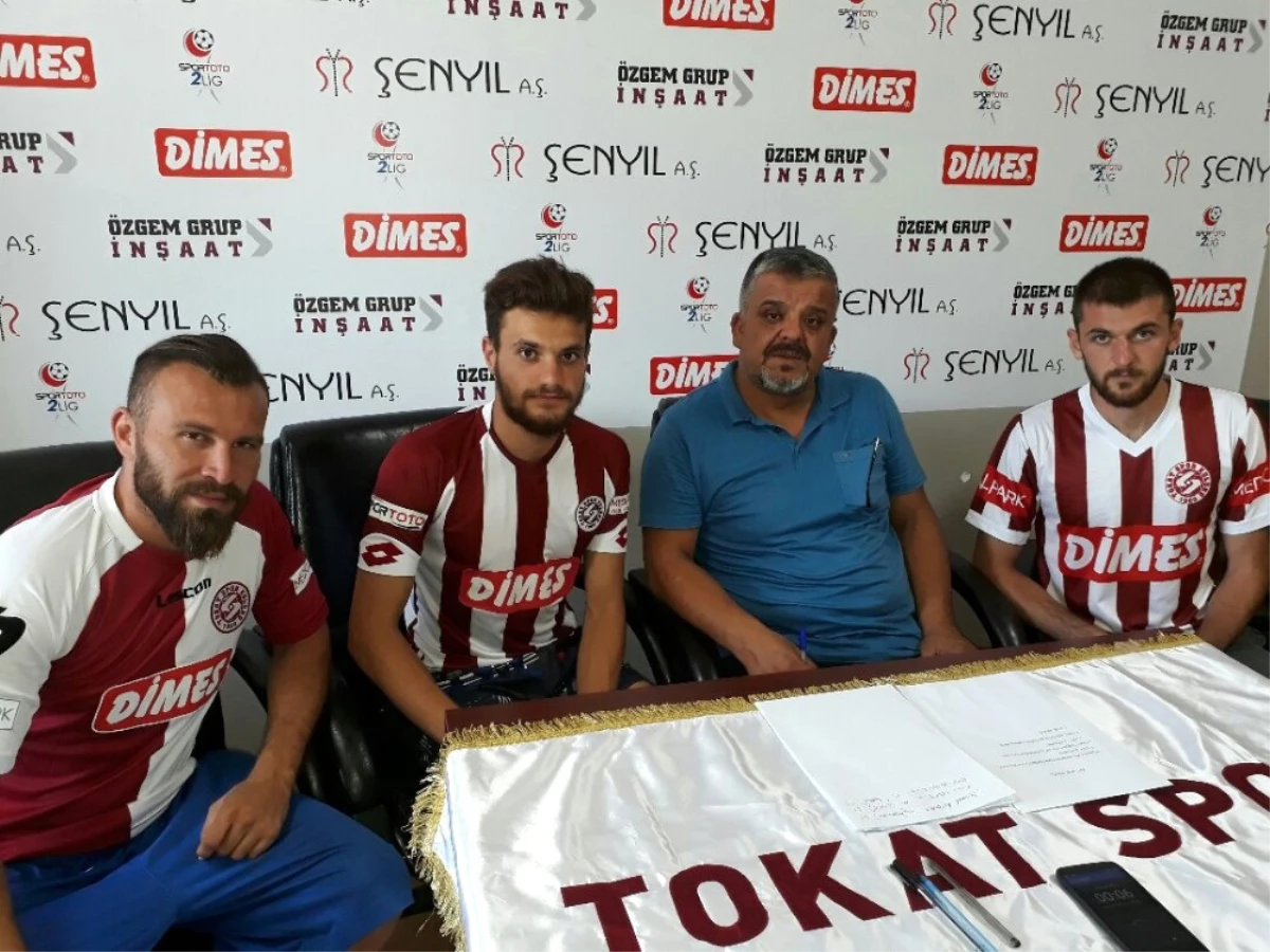 Tokatspor 3 Futbolcu ile Sözleşme İmzaladı