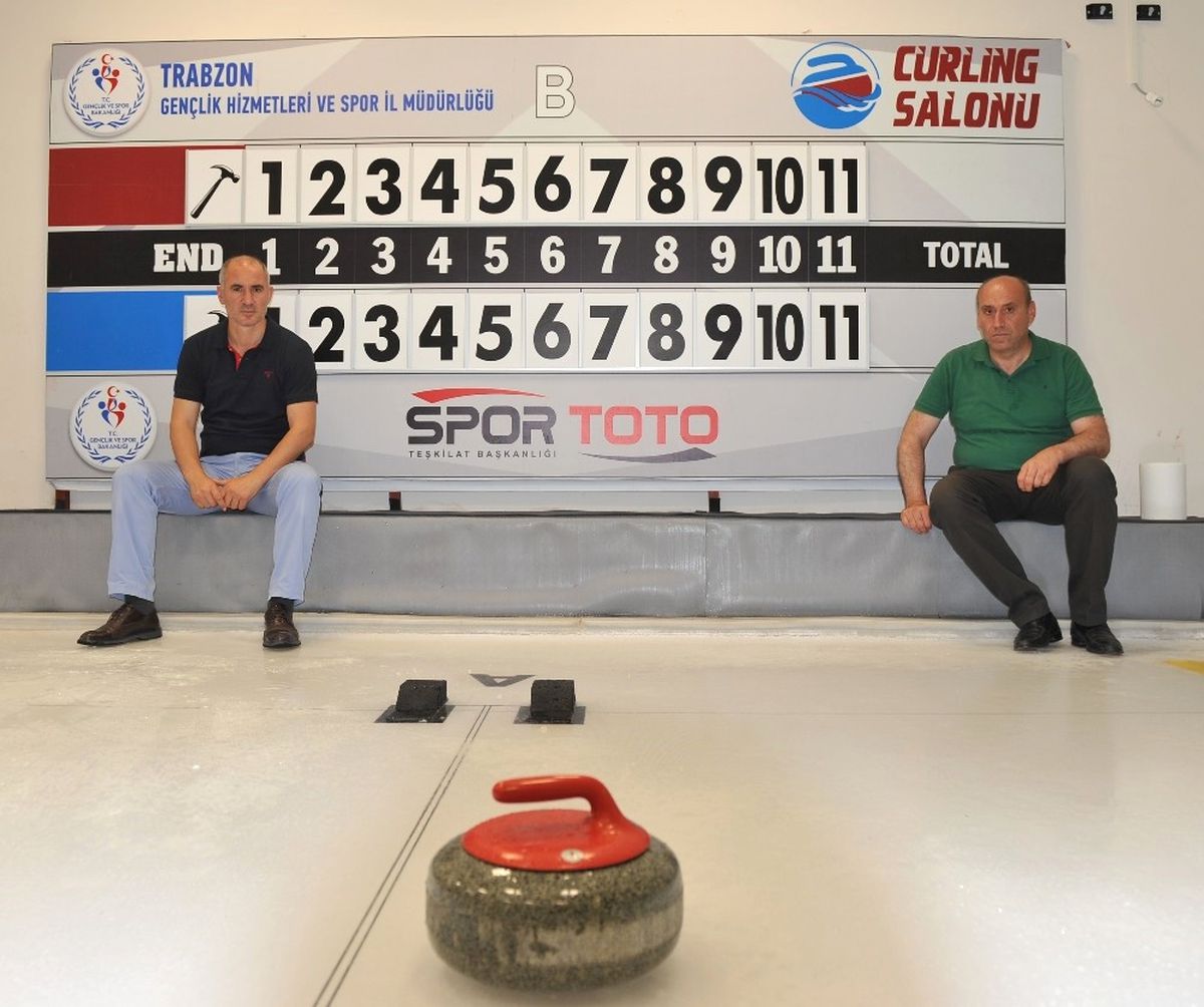 Trabzon Olimpik Curling Salonu\'na Kavuştu