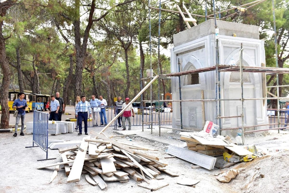 Tütüncü Şantiyeleri Denetledi