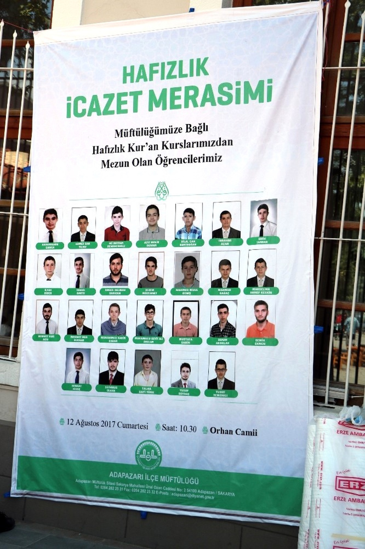Adapazarı\'nda 28 Hafız, Düzenlenen Merasimde İcazet Aldı