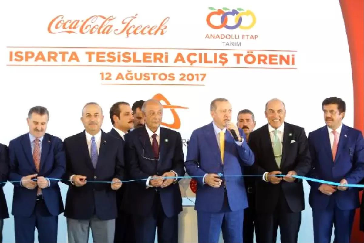 Anadolu Etap\'ın İki Yeni Fabrikasının Açılışı Cumhurbaşkanı Erdoğan\'ın Katıldığı Törenle...