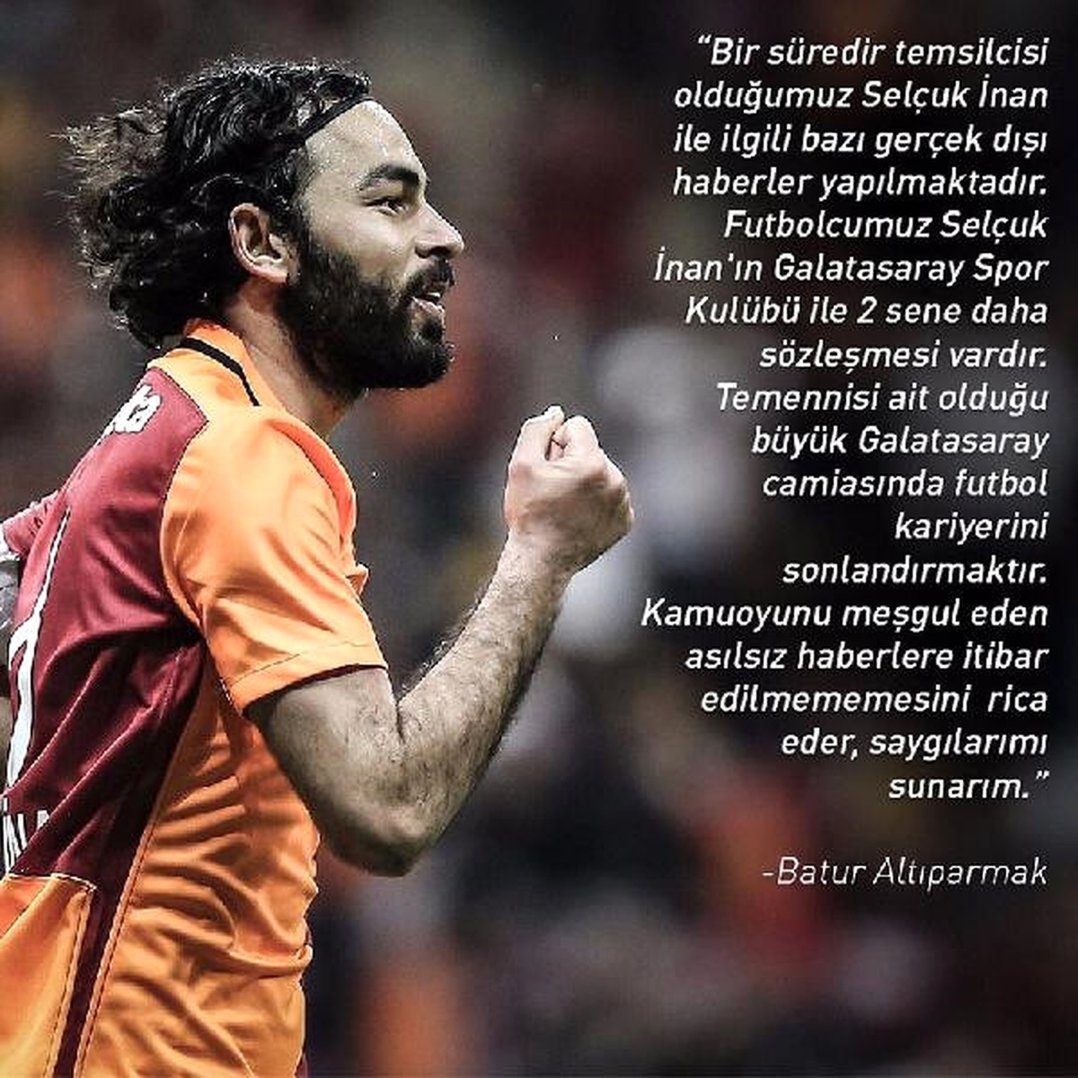 Batur Altıparmak\'tan Selçuk İnan Açıklaması