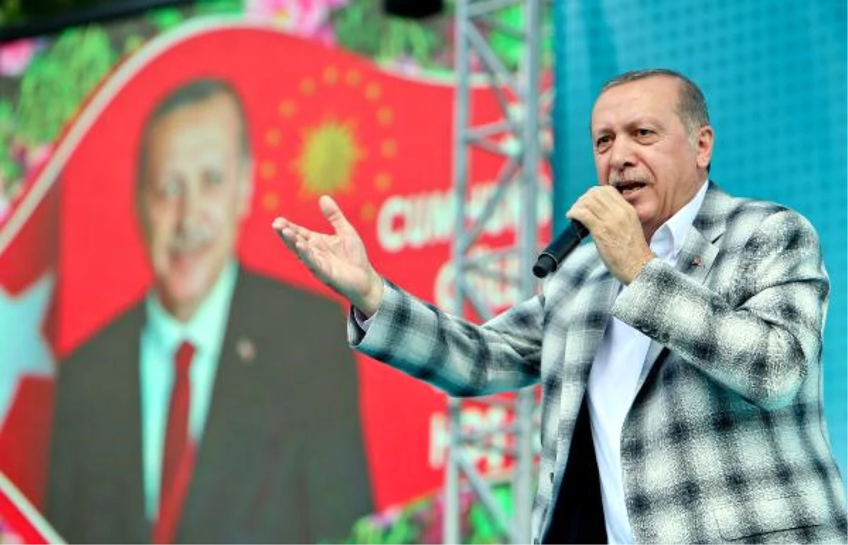 Erdoğan "Yeni 15 Temmuzlara Var mıyız" Diye Sordu, Vatandaştan "Varız" Cevabı Geldi