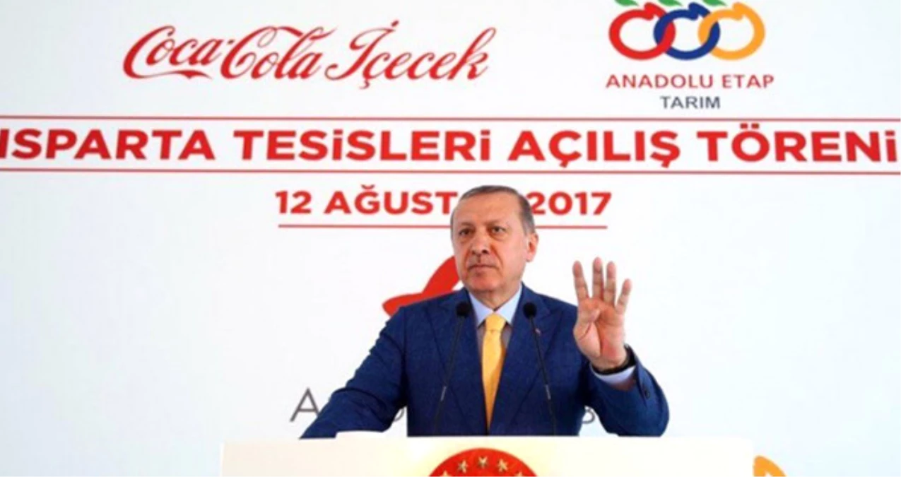 Erdoğan Dünyaca Ünlü İçecek Markasının Isparta\'daki Tesislerini Açtı
