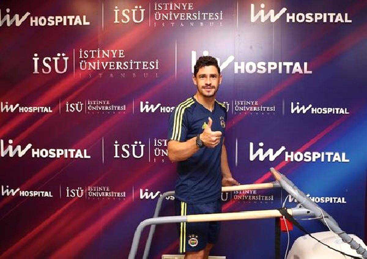 Fenerbahçe\'de Giuliano Sağlık Kontrolünden Geçirildi