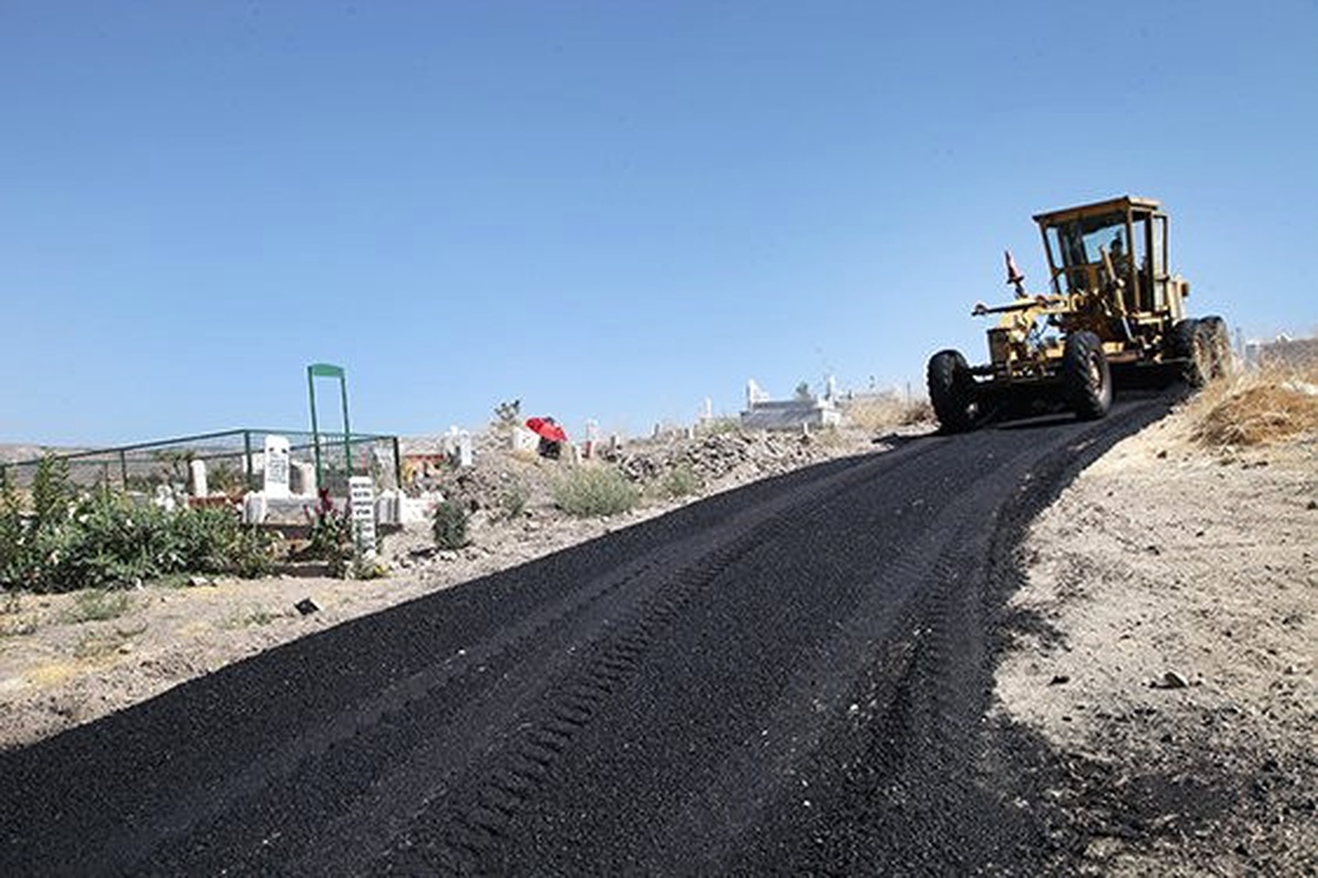 Keban Köylerinde Asfalt Çalışmaları