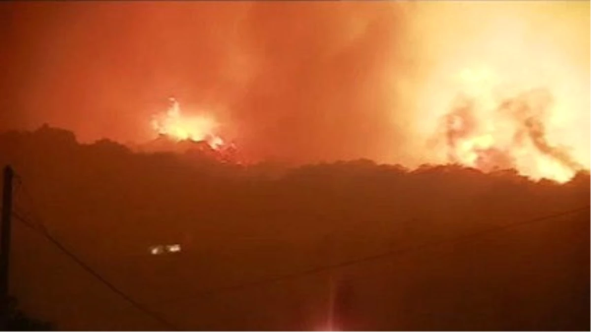 Korsika\'da Orman Yangınları: Bin Kişi Tahliye Edildi